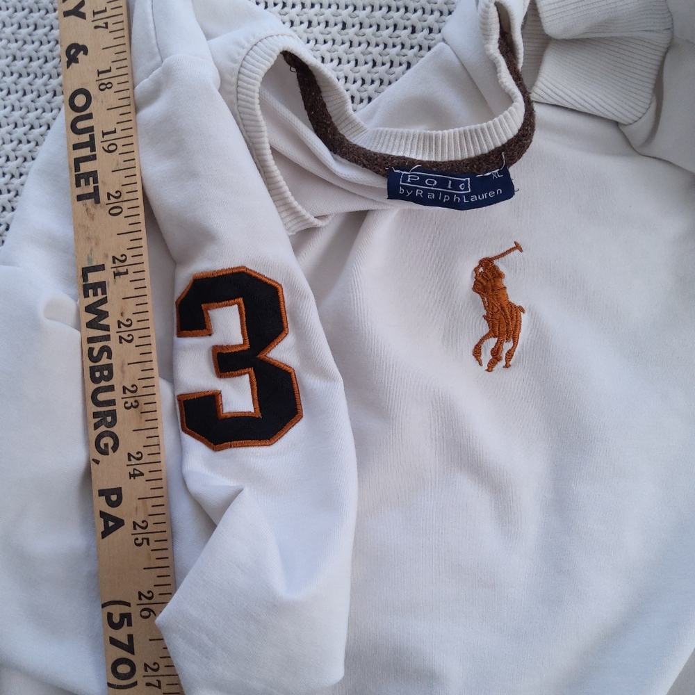 Polo Ralph Lauren Cream With BIG Pony #3